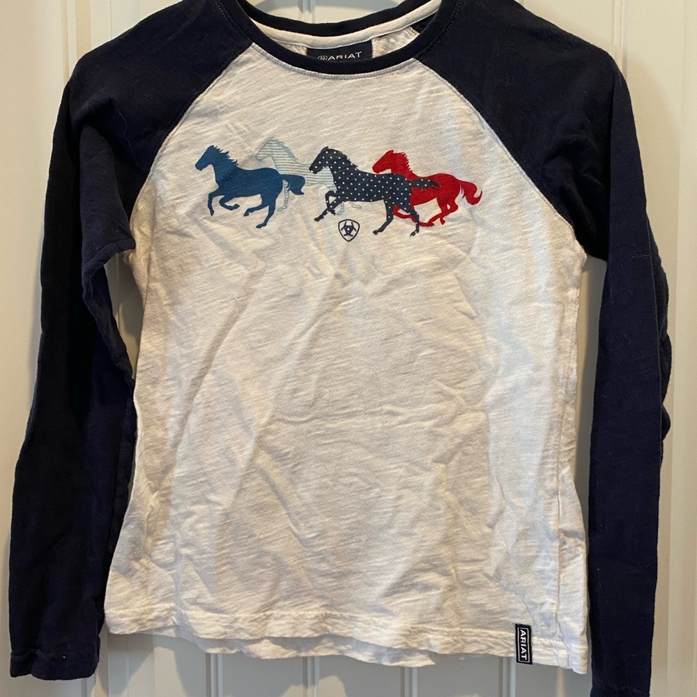 Ariat Girls Long sleeve tee